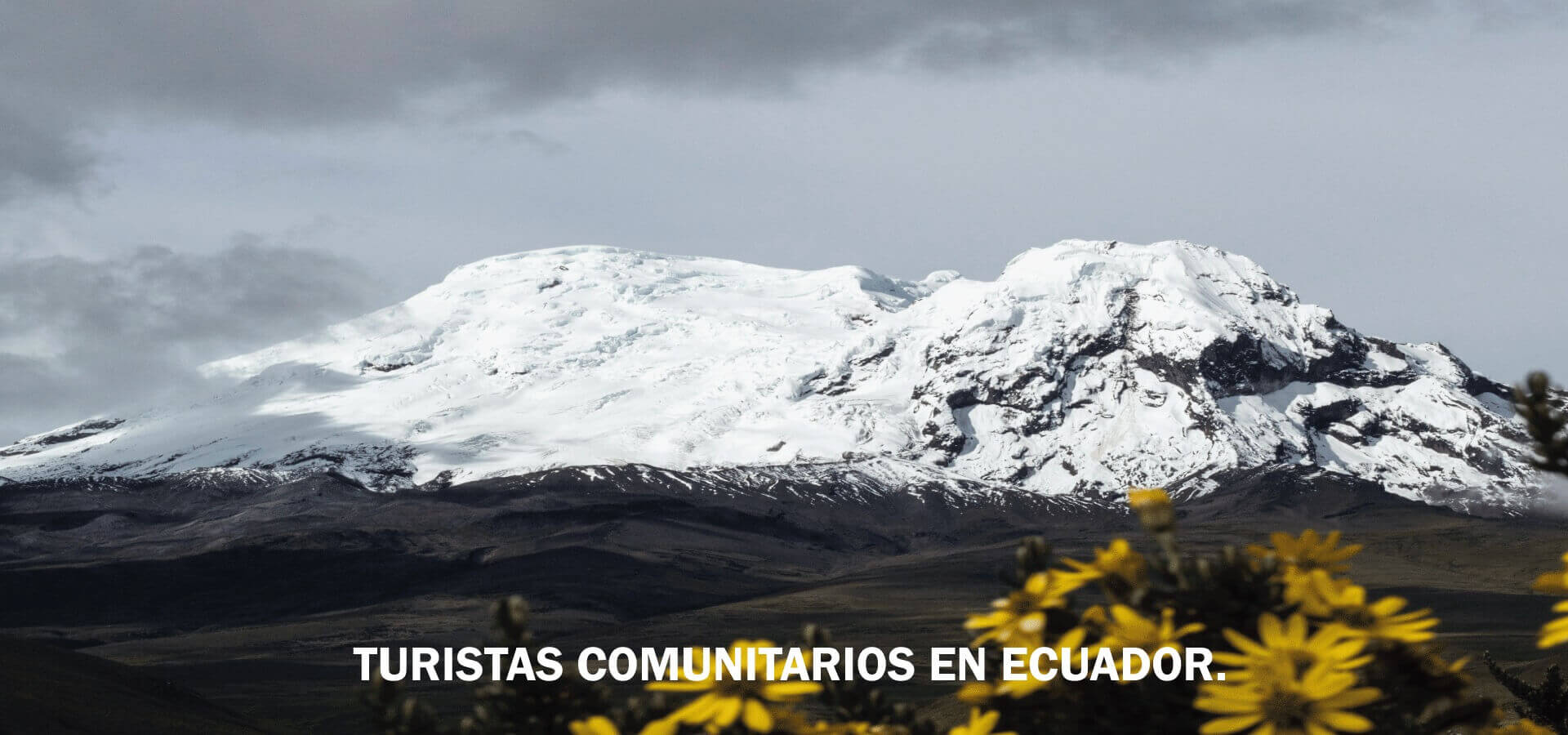 TURISTAS COMUNITARIOS EN ECUADOR.